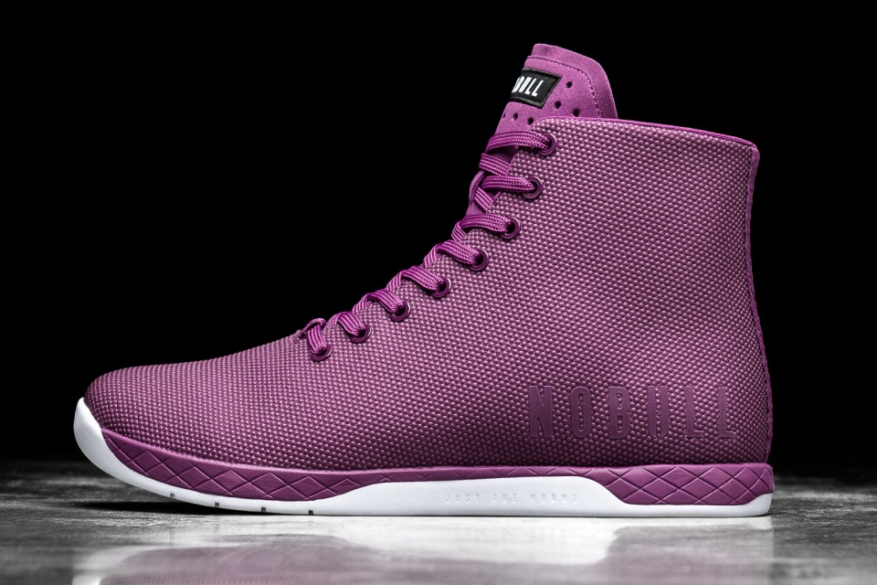 NOBULL Women's High-Top Trainer Deep Purple