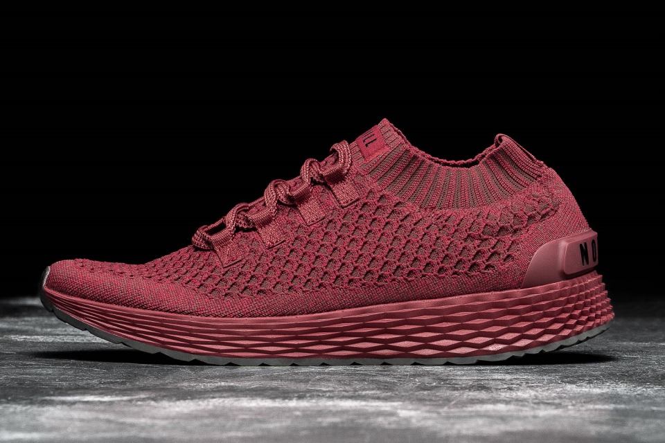 NOBULL Women's Knit Runner Crimson