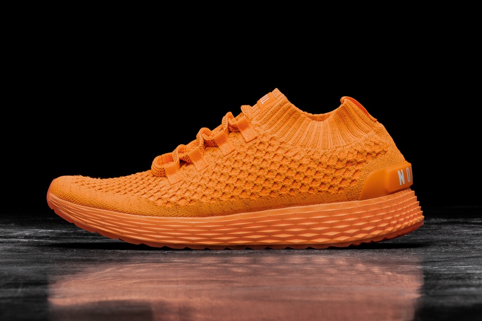 NOBULL Women's Knit Runner Orange