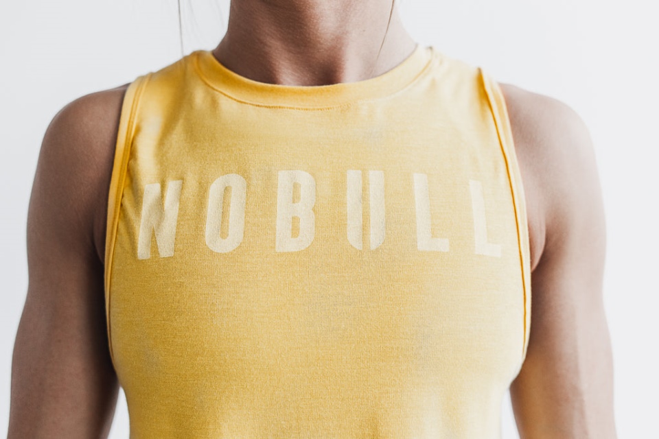 NOBULL Women\'s Muscle Tank (Bright Colors) Vintage