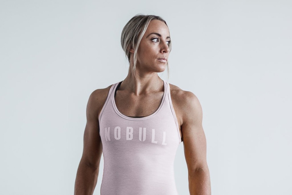 NOBULL Women's Racerback Tank (Seasonal Colors) Dusty