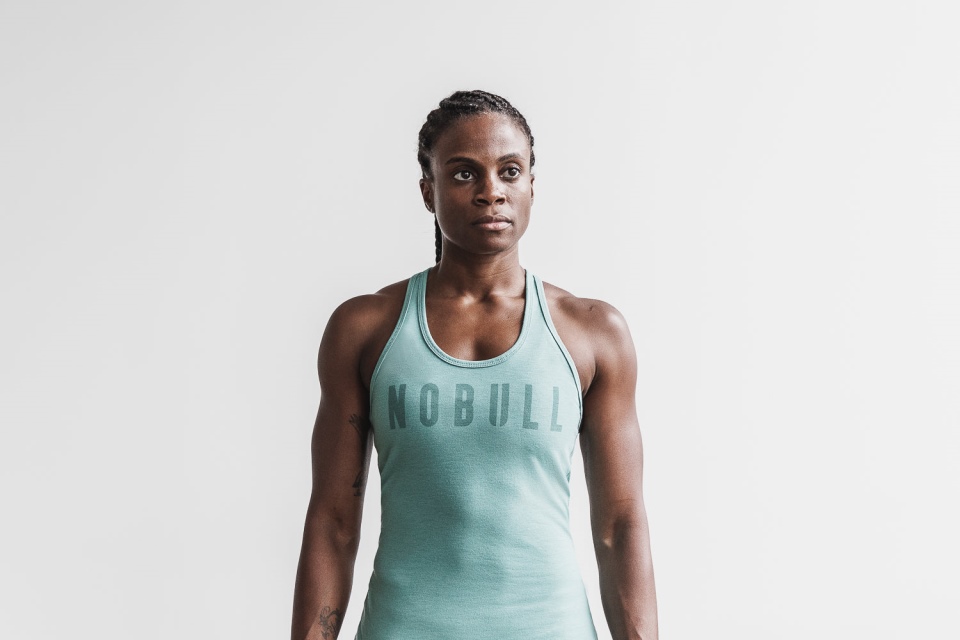 NOBULL Women's Racerback Tank (Seasonal Colors) Oil
