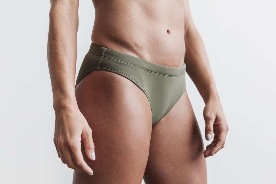 NOBULL Women's Swim Bottom Army