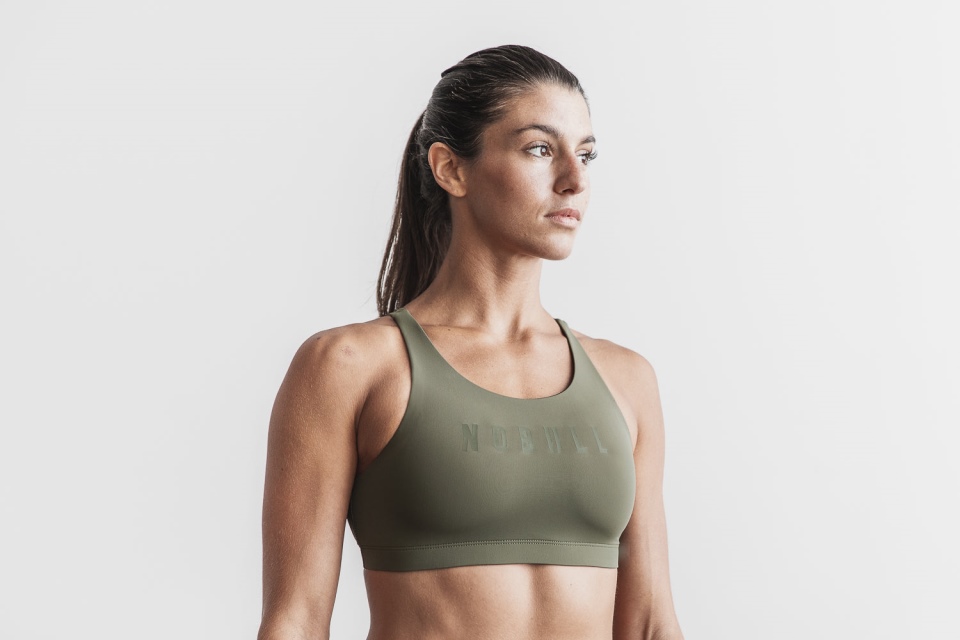 NOBULL Women's Swim Top Army