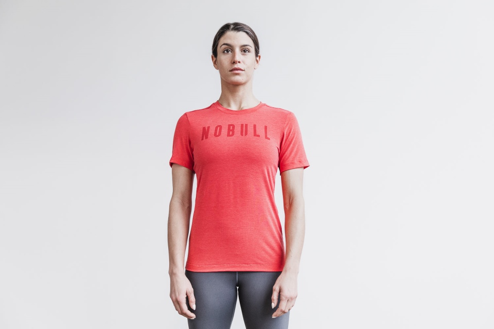 NOBULL Women's Tee Red