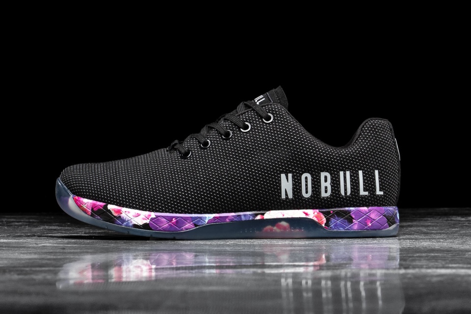 NOBULL Women's Trainer Black Space Floral