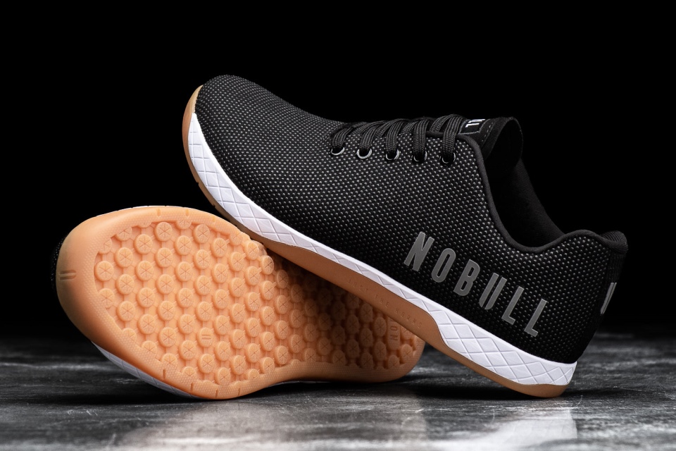 NOBULL Women's Trainer Black White Gum