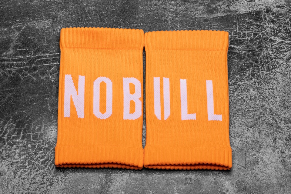 NOBULL Wrist Bands (Neon) Orange